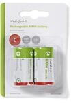 Wiederaufladbarer NI-MH-Akku C - 1.2 V DC - 4000 mAh - vorgeladen - 2-Blister -...