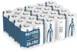 ANSMANN CR2 3V Lithium Batterien, 20 St&uuml;ck, Batterie f&uuml;r Kameras, Blitzlicht,