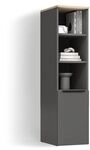 Livinity Universalschrank "Piave", Anthrazit/Sonoma | mit einer T&uuml;r