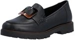 Rieker Damen 45553 Loafer | Loafer mit Light TR Sohle weicher Einlegesohle