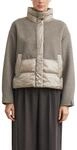 COMMA Damen Outdoor-Jacke &ndash; Relaxed Fit, Stehkragen, Doubleface