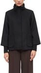 s.Oliver Damen Outdoor-Jacke &ndash; Relaxed Fit, Strickkragen, leicht w&auml;rmend