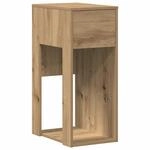 vidaXL Computerschrank mit Schublade Artisan-Eiche 30x44x74 cm