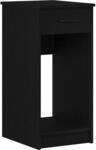 vidaXL Computerschrank mit Schublade Schwarz 35x45x77 cm