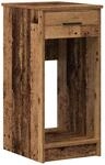vidaXL Computerschrank mit Schublade Altholz-Optik 35x45x77 cm