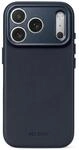 DECODED ECCO Lederh&uuml;lle f&uuml;r iPhone 18 Pro / 17 Pro, Mitternachtsblau |...