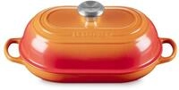 Le Creuset Emaillierter Gusseisen, ovaler Brotbackofen, 29,2 cm, Flamme