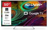 SHARP 50JP7765E QLED Fernseher 50 Zoll Google TV 4K UHD Smart TV Mini-LED | Dolby