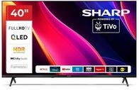 SHARP 40HE3745E QLED Fernseher 40 Zoll Smart TV Full HD Aufl&ouml;sung und HDR | powered