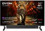 DYON ULTIMAX 32H-TI-WS 32 Zoll Smart Fernseher mit Soundboost | Tizen OS, Smart...