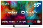 MEDION 163,9 cm (65 Zoll) Fernseher (Smart TV, 4K, Dolby Vision HDR, Prime...