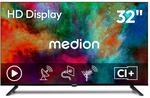 MEDION 80 cm (32 Zoll) HD Fernseher (Triple Tuner Receiver DVB-T2 DVB-C DVB-S2,...