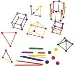 Betzold Geometrie Steckbaukasten 330 Bauteile | Mathematik-Lehrmittel,...