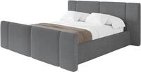 ALTDECOR Polsterbett H3/H4 Matratze RIVO-Z 200x200 - Dunkelgrau | Polsterbett...