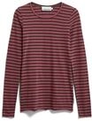 ARMEDANGELS Damen Longsleeve aus Bio-Baumwolle EINIAARA Stripes Slim Fit