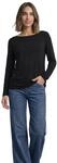 Damen Basic Shirt mit U-Boot-Ausschnitt