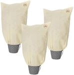 Gardebruk&reg; K&uuml;belpflanzens&auml;cke 3er Set 200x240 cm 70g/m&sup2; Rei&szlig;verschluss...
