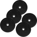 GORILLA SPORTS&reg; Olympia-Hantelscheiben 5&ndash;50 kg, 50/51 mm, gummiert | Mit