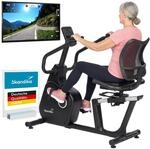 Skandika Liege-Ergometer Cykling P12 Comfort | Heimtrainer Fahrrad mit drehbarem
