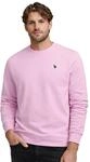 U.S. POLO ASSN. Herren Sweatshirt (S-3XL) Baumwolle, Rundhals, Langarm Pullover -