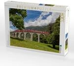 Puzzle &middot; Die Schweizer Eisenbahn auf dem Kreisviadukt | Der rote Zug der...