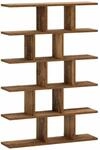 vidaXL Wandregal Eichenholz 70 x 17 x 101 cm Holzwerkstoff | Aus Holzwerkstoff...