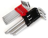 PRECISION-STEEL 9 x Winkelsternschl&uuml;ssel T10 bis T50