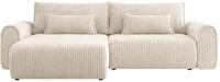 Mirjan24 Ecksofa Surles Cord mit Schlaffunktion, Bettkasten (Ambience 02) 