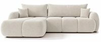Sofnet - Ecksofa Loria, Schlaffunktion & Bettkasten (Wei&szlig;, Coral 70, L) |...