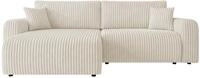 Mirjan24 Ecksofa Fegror Cord Bis mit Schlaffunktion (Ambience 02) | Eckcouch in