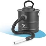 STAHLWERK Aschesauger mit 1000 Watt, 20-Liter-Schmutzbeh&auml;lter, HEPA-Filter 