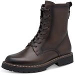 Tamaris Damen Boots Leder | 1-25214-47 &ndash; Rei&szlig;verschluss, TOUCH-IT Fu&szlig;bett, flache