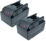 vhbw 2x Akku kompatibel mit Milwaukee V28 SX