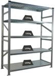 PROREGAL Fachbodenregal Stecksystem Proximo | Grundregal | HxBxT 200x150x60cm |...