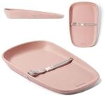 Moby-System Weiche Wickelauflage f&uuml;r Kommode, wasserdicht, Rosa 0+ | 69 x 45 cm