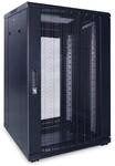 DSIT 18HE 19 Zoll Serverschrank - perforierter Frontt&uuml;r | (BxTxH)...