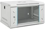 vidaXL 6HE Wandmontierter Netzwerkschrank 19" IP20 53x40x30 cm