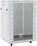 vidaXL 15U Netzwerkschrank auf Rollen 19" IP20 60x45x86 cm