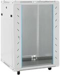 vidaXL 15U Netzwerkschrank 19" IP20 Grau 60x45x86 cm
