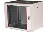 Equip Serverschrank 19" 09U 600x450mm Glast&uuml;r grau