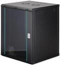 DIGITUS Netzwerkschrank &ndash; 19 Zoll 16HE &ndash; Unmontiert &ndash; Dynamic-N &ndash; Schwarz 