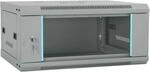 vidaXL Netzwerkschrank mit Speicher Grau 60 x 35 x 28 cm Stahl