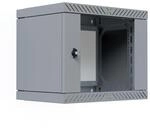 EFB 19" Wandgeh&auml;use X-Rack mit Glast&uuml;r 400-600mm 9HE grau