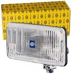 HELLA 1FB 005 860-231 Halogen-Fernscheinwerfer - Comet 450-12V | rechteckig -