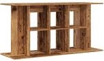 vidaXL Aquariumst&auml;nder Altholz-Optik 120x40x60 cm Holzwerkstoff