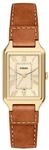 Fossil Raquel Damen 23MM Goldfarbene Edelstahluhr, ES5504