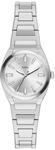 Fossil Everett Damen 27MM Silberfarbene Edelstahluhr, ES5490