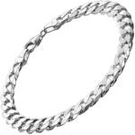 trendor Herren-Armband Silber 925 Panzerkette Breite 7,8 mm 75138 |...