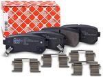 febi bilstein 116270 Bremsbelagsatz mit Befestigungsmaterial, 1 St&uuml;ck | Kompatibel