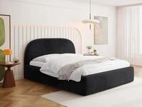 WFL GROUP Polsterbett 160 x 200 cm mit Bettkasten & Metall-Lattenrost &ndash;...